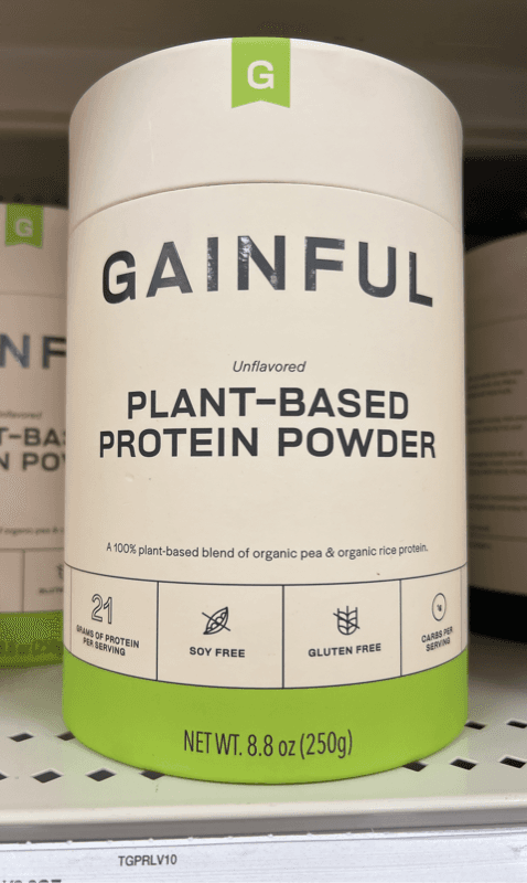 Gainful Unflavored Plant-Based Protein Powder