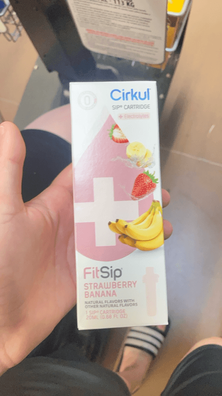 Cirkul Fitsip Strawberry Banana