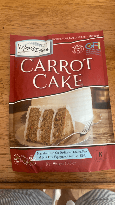 Mom'S Place Carrot Cake Mix