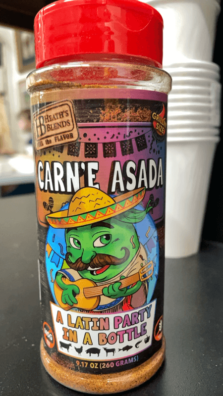 Heath'S Blends Carn'E Asada A Latin Party In A Bottle Seasoning