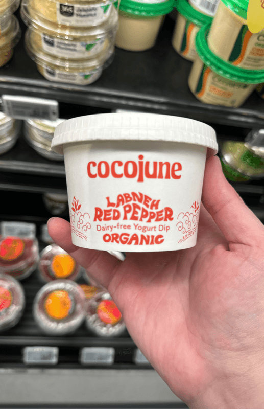 Cocojune Organic Red Pepper Labneh Dairy-Free Yogurt Dip