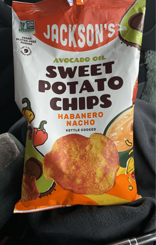 Jackson'S Sweet Potato Chips Habanero Nacho With Avocado Oil