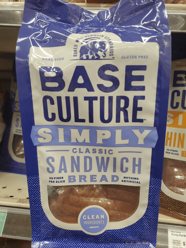 Base Culture Simply Classic Sandwich Bread