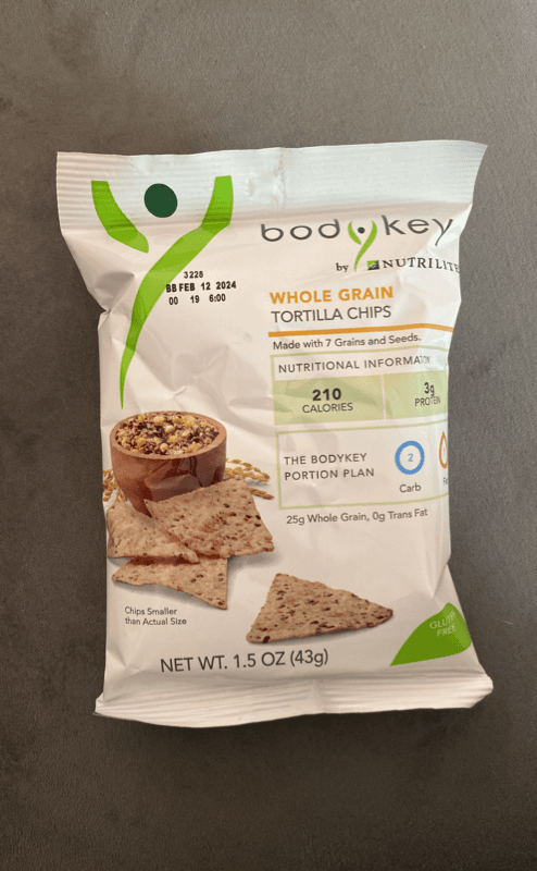 Body Key By Nutrilite Whole Grain Tortilla Chips
