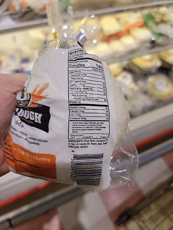 Market Basket Pizza Dough