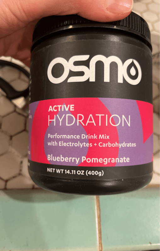 Osmo Active Hydration Performance Drink Mix With Electrolytes + Carbohydrates Blueberry Pomegranate