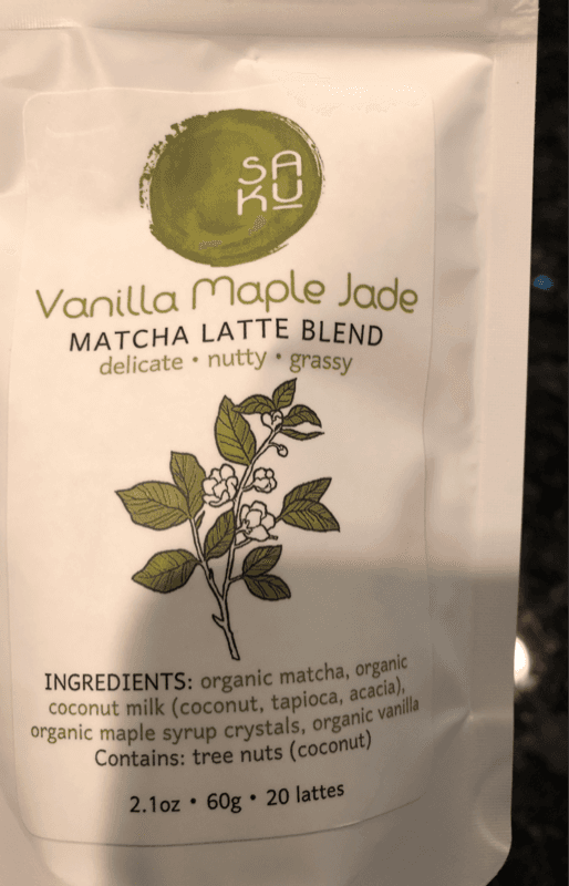 Saku Vanilla Maple Jade Matcha Latte Blend
