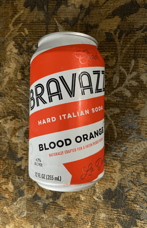 Bravazzi Blood Orange Hard Italian Soda