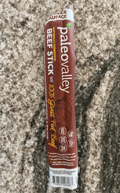 Paleovalley 100% Grass Fed Beef Stick Summer Sausage