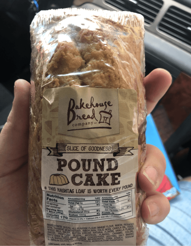 Bakehouse Bread Company Pound Cake