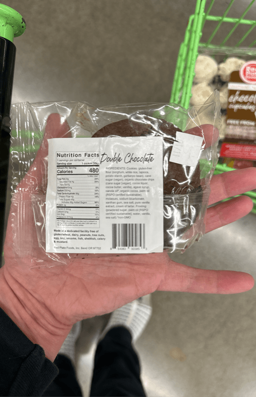 Red Plate Foods Double Chocolate Whoopie Cookie