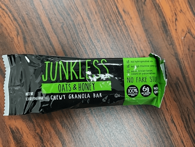 Junkless Oats & Honey Chewy Granola Bar