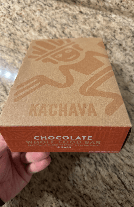 Ka'Chava Chocolate Whole Food Bar