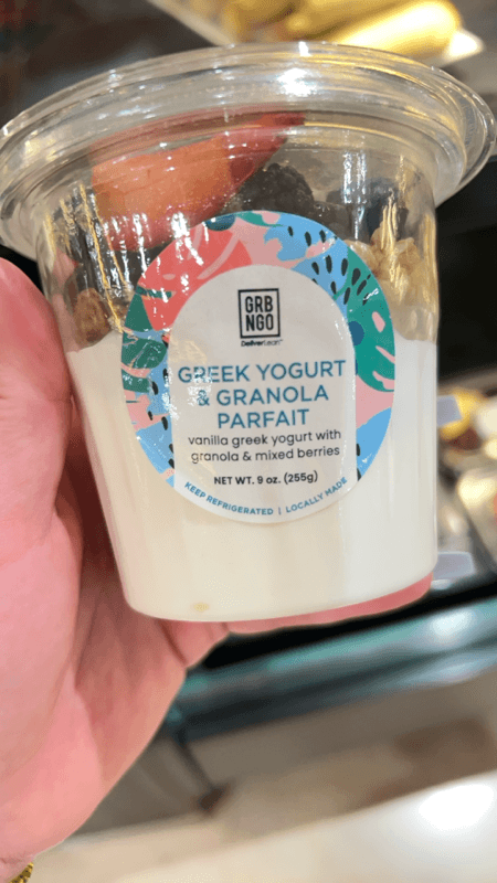 Grb Ngo Greek Yogurt & Granola Parfait