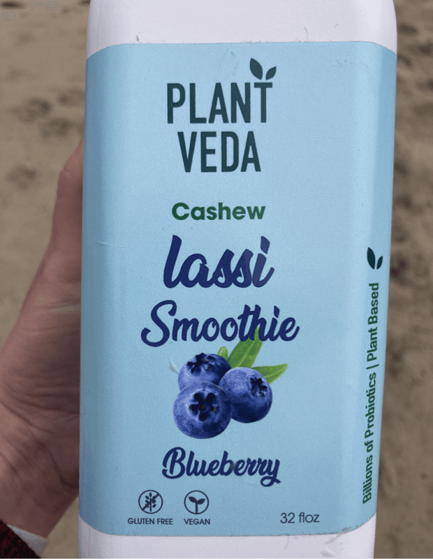 Plant Veda Cashew Lassi Smoothie Blueberry