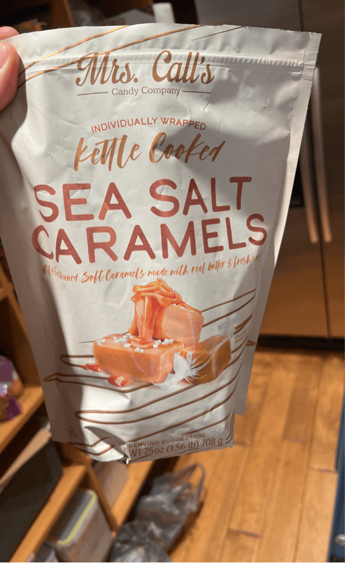 Mrs. Call'S Kettle Cooked Sea Salt Caramels