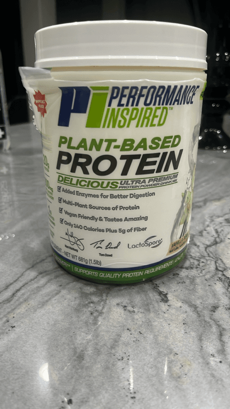 Performance Inspired Plant-Based Protein Vanilla Bean