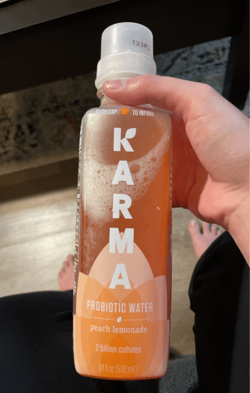 Karma Probiotic Water Peach Lemonade