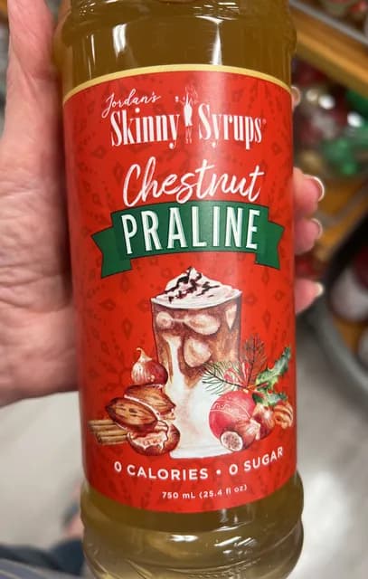 Jordan'S Skinny Syrups Chestnut Praline