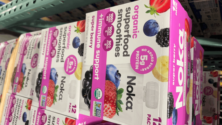 Noka Organic Superfood Smoothies + Immune Support Super Berry