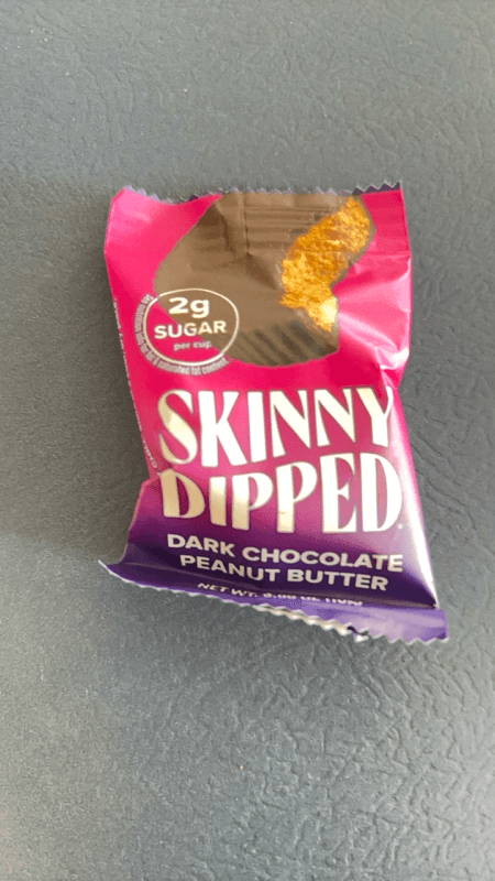 Skinny Dipped Cups Dark Chocolate Peanut Butter