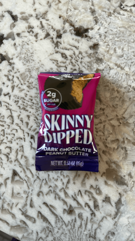 Skinny Dipped Cups Dark Chocolate Peanut Butter
