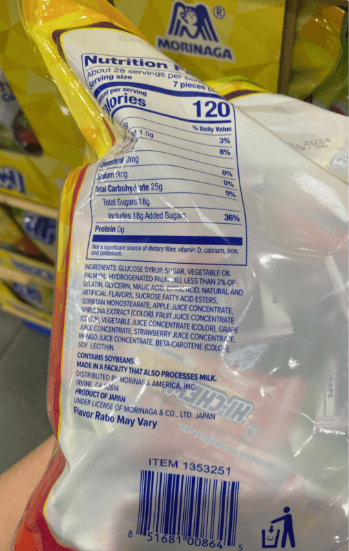 Morinaga Hi-Chew Immensely Fruity Instensely Chewy Candy