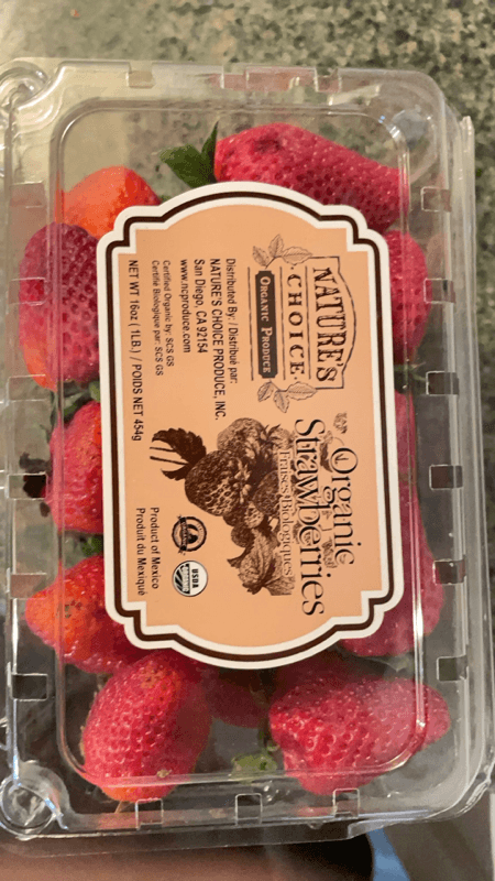 Nature’S Choice Produce Organic Strawberries