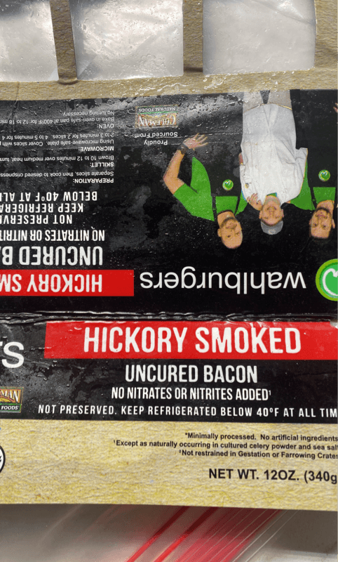 Wahlburgers Hickory Smoked Uncured Bacon