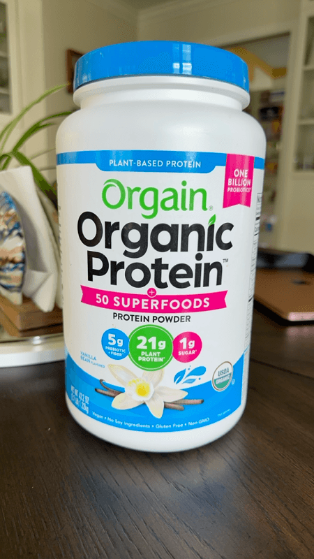 Is it Vegan? Orgain Organic Protein + 50 Superfoods Protein Powder Vanilla Bean