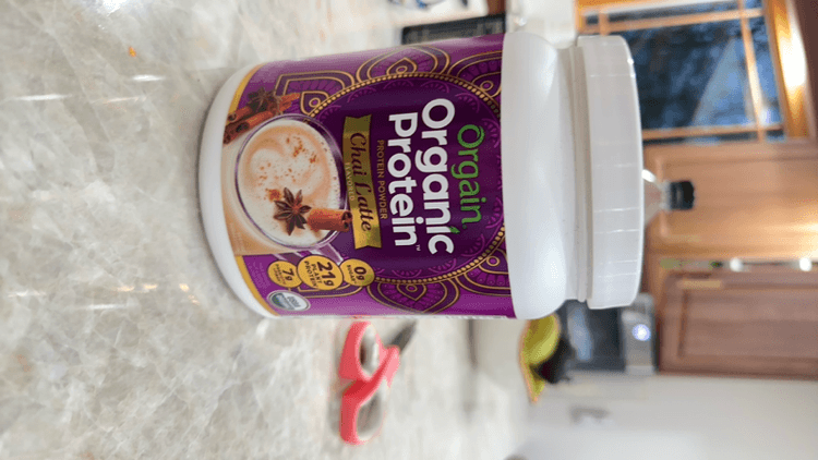 Orgain Organic Protein Chai Latte Flavored Protein Powder