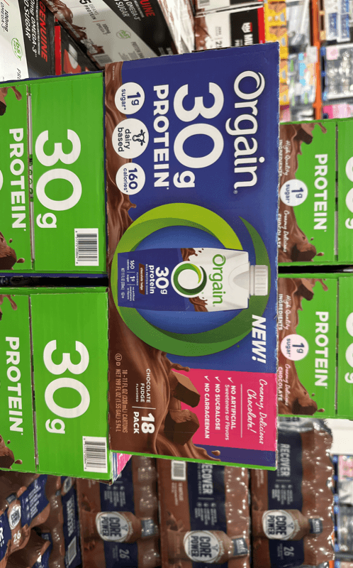 Orgain Chocolate Fudge Milk Protein Shake