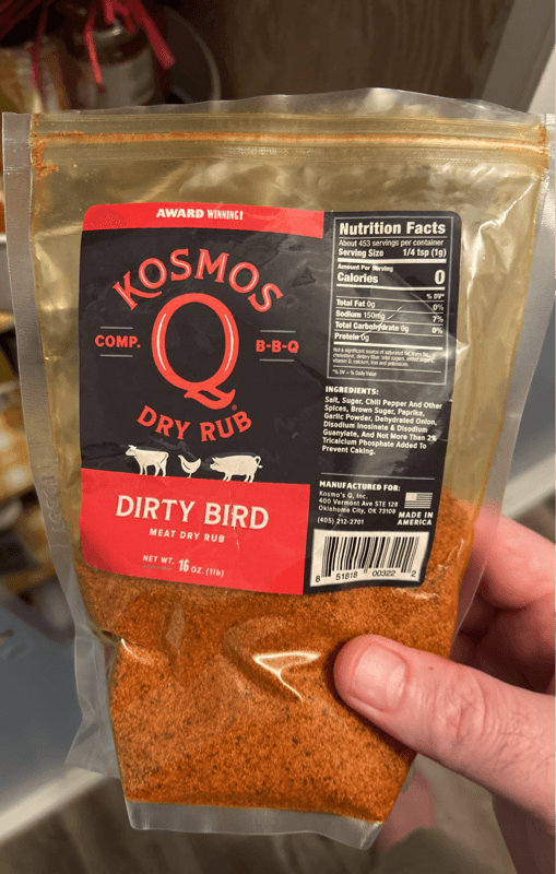 Kosmo'S Q Dirty Bird Bbq Meat Dry Rub