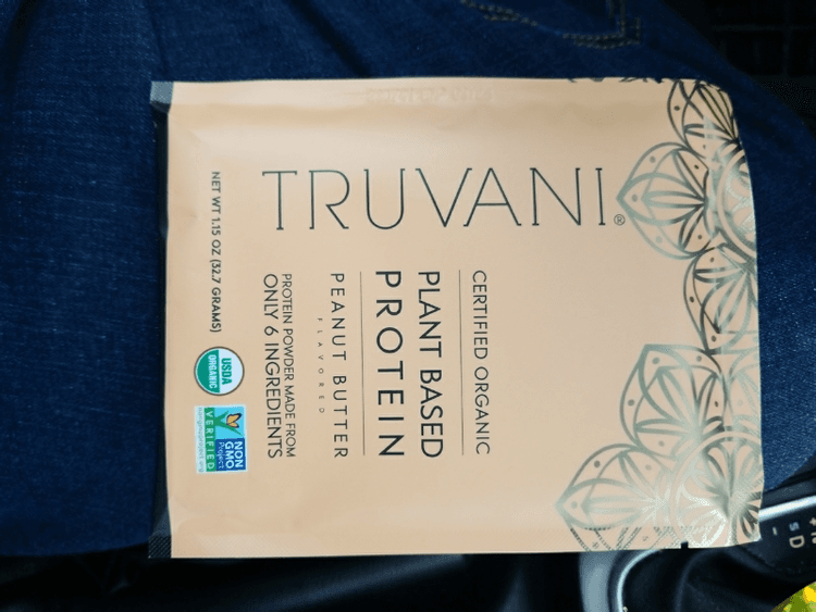 Truvani Peanut Butter Flavored Plant Based Protein