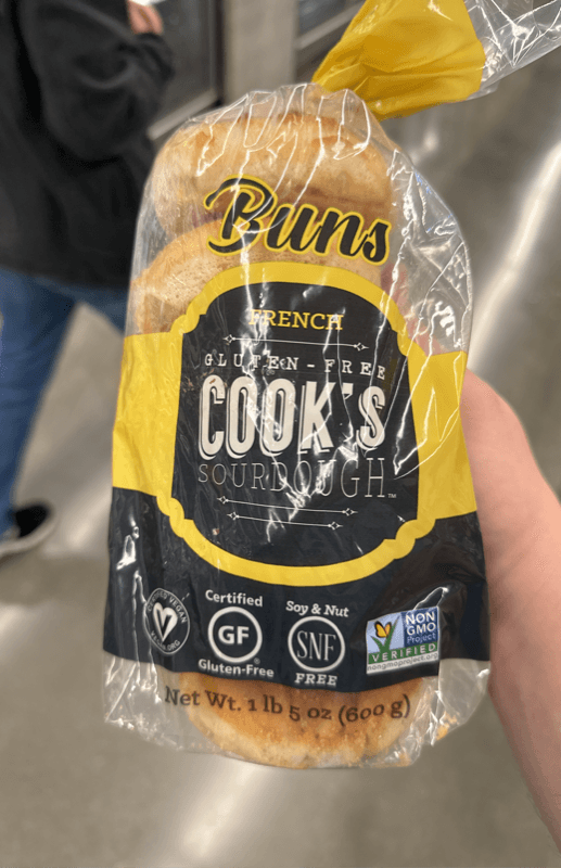 Cook'S Gluten-Free Sourdough French Buns