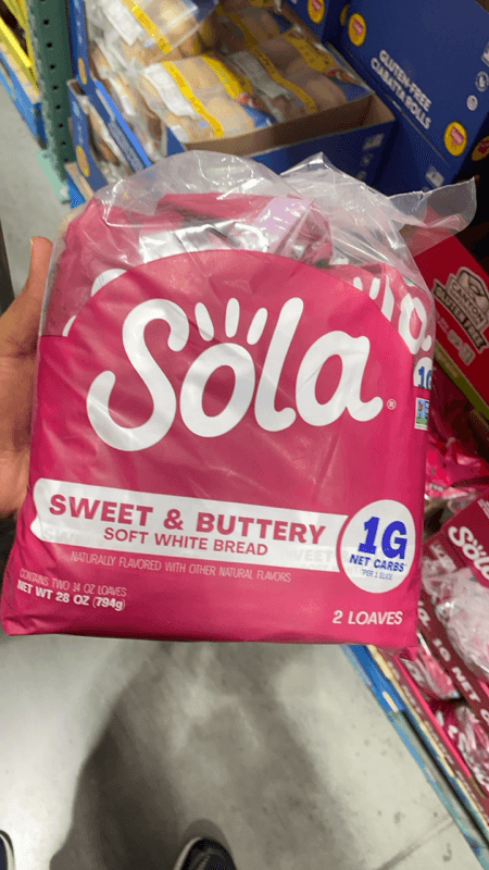Sola Sweet & Buttery Keto Bread