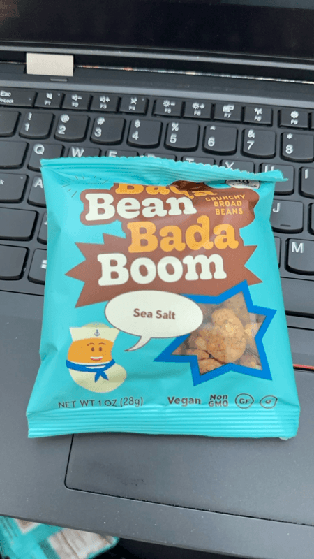 Bada Bean Bada Boom Sea Salt Crunchy Broad Beans