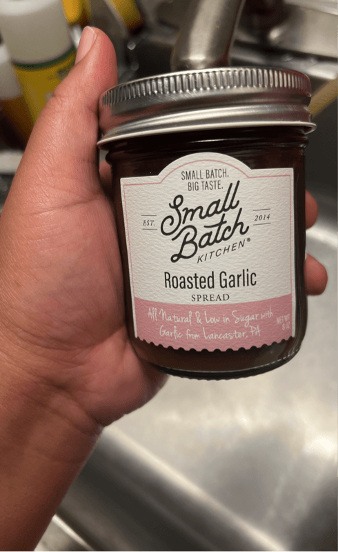 Small Batch Kitchen Roasted Garlic Spread