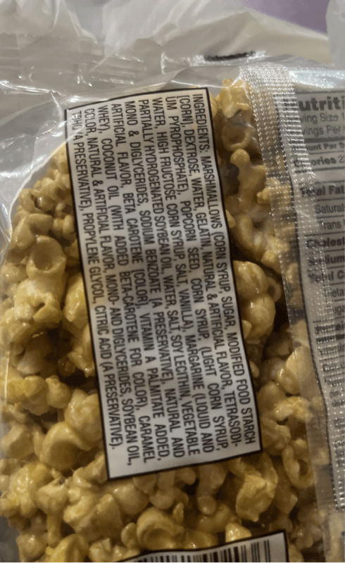 The Original Kimball Caramel Popcorn Ball