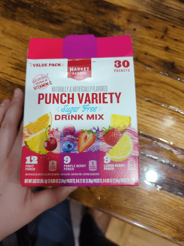 Market Pantry Punch Variety Sugar Free Drink Mix