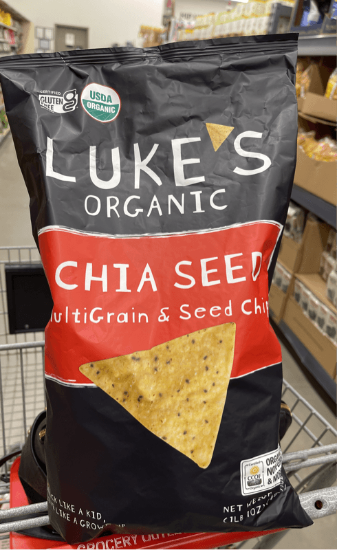 Luke'S Organic Chia Seed Multigrain & Seed Chips