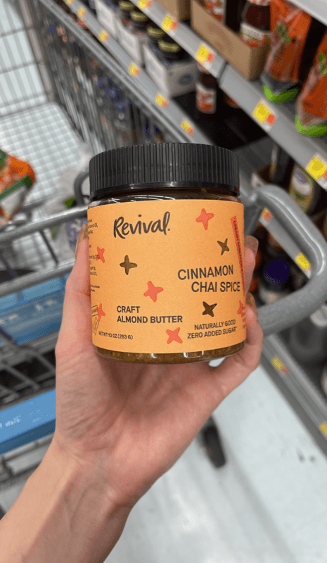 Revival Cinnamon Chai Spice Craft Almond Butter
