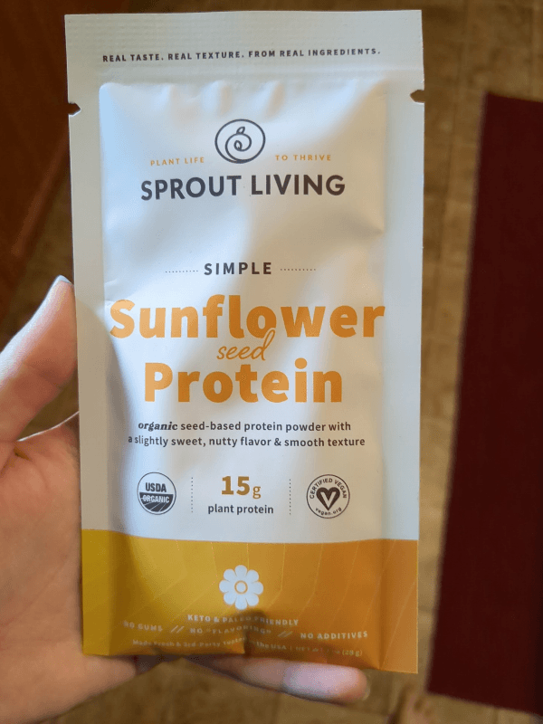 Sprout Living Simple Sunflower Seed Protein