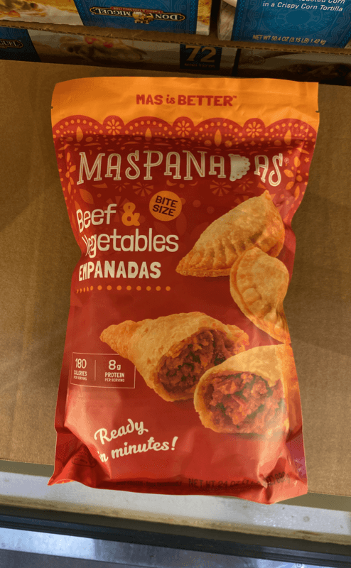 Mas Is Better Beef & Vegetables Empanadas