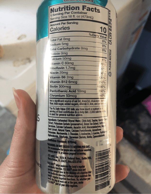 Celsius Essentials Sparkling Blue Crush