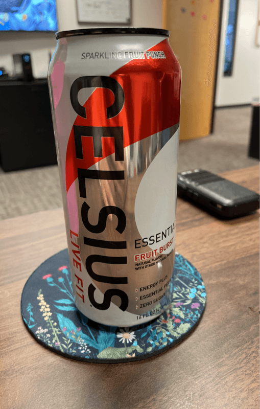 Celsius Essentials Fruit Burst Energy Drink