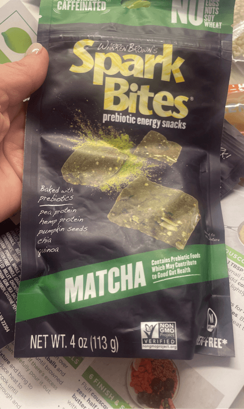 Warren Brown'S Matcha Spark Bites
