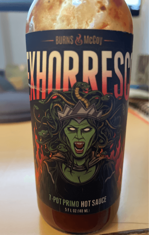 Burns & Mccoy Exhorresco 7-Pot Primo Hot Sauce