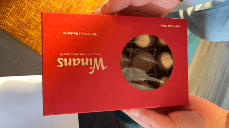 Winans Handcrafted Chocolate The Famous  Buckeyes