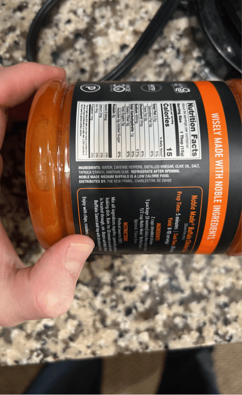 Noble Made Medium Buffalo Sauce